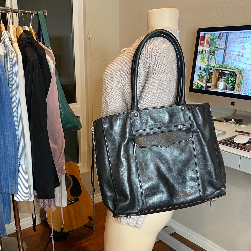 REBECCA MINKOFF Side Zip Medium Mab Tote Bag